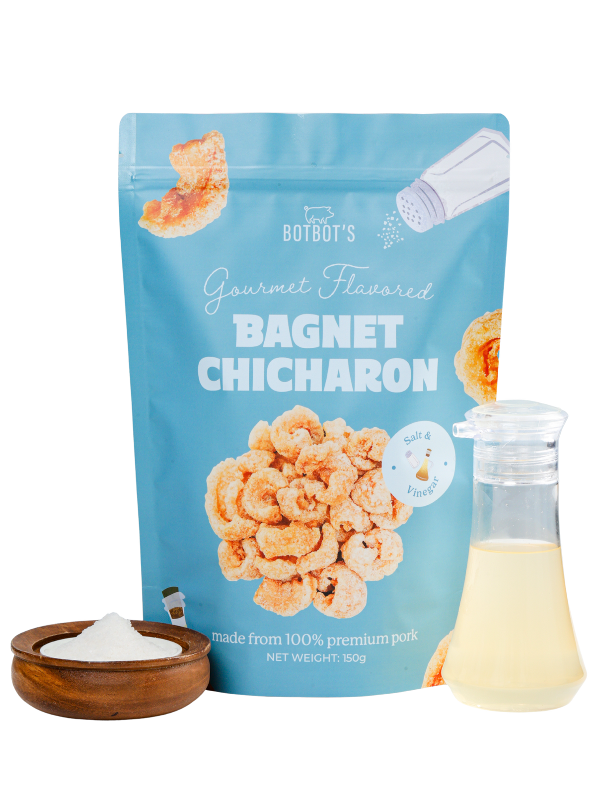 SALT & VINEGAR Gourmet Bagnet Chicharon
